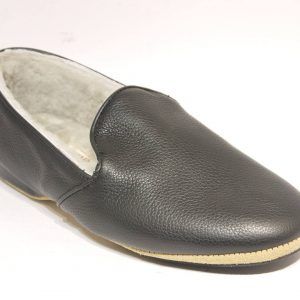 Draper of Glastonbury Albert Black Leather