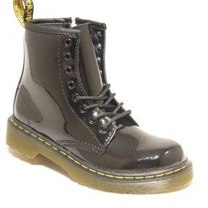 Dr Martens 1460 Toddler/Junior/Youth Black Patent Leather
