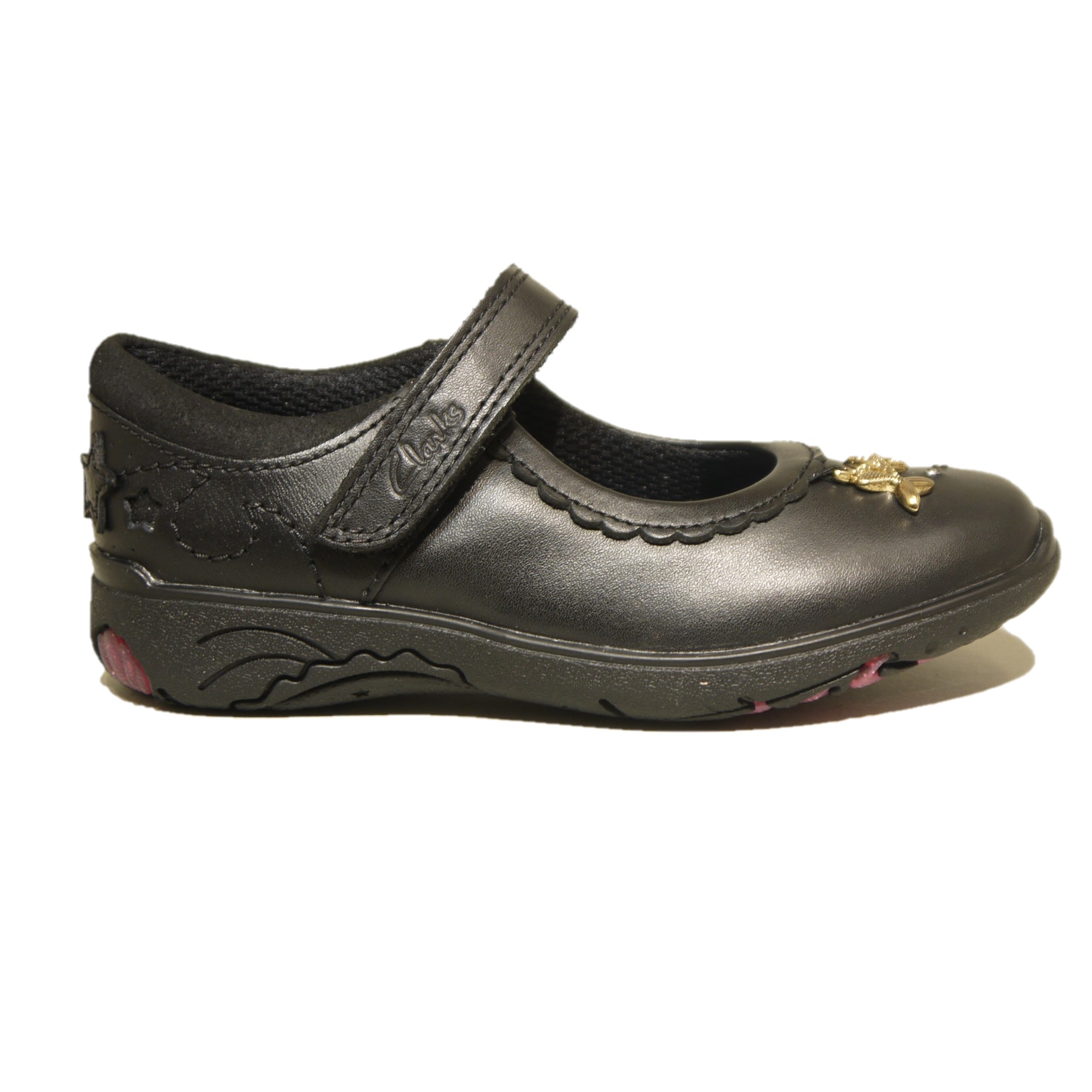 Clarks Relda Sea K Black 4 Clarks Relda Sea K Black - Image 4