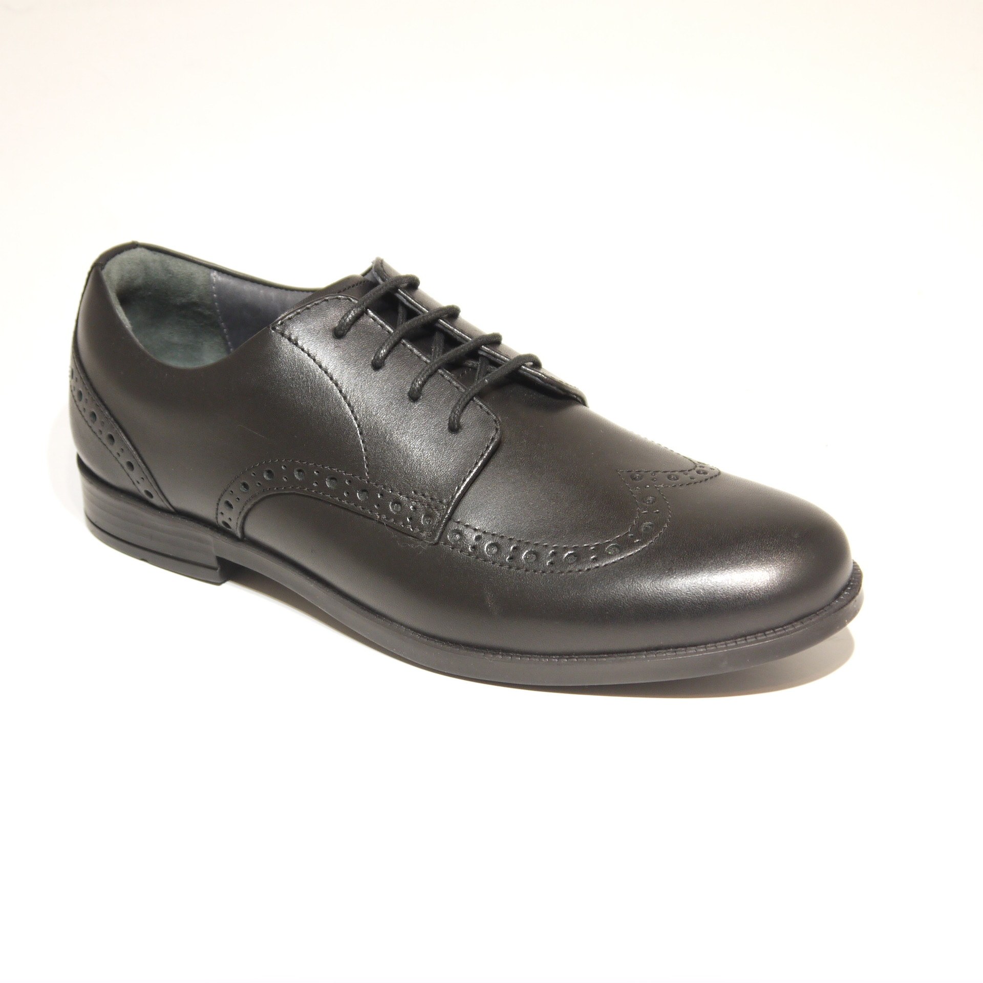 Start Rite Brogue Snr Black 1 Start Rite Brogue Snr Black