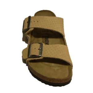 Birkenstock Arizona Emboss Dots Suede New Beige 6 Birkenstock Arizona Emboss Dots Suede New Beige - Image 3