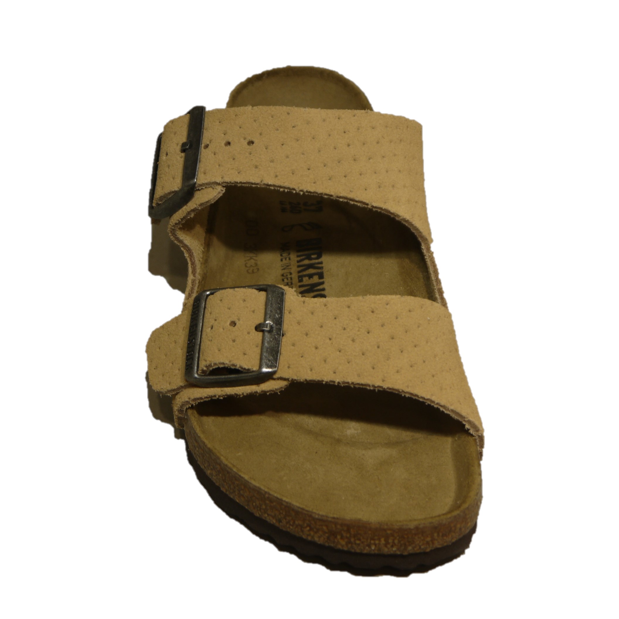 Birkenstock Arizona Emboss Dots Suede New Beige 3 Birkenstock Arizona Emboss Dots Suede New Beige - Image 3