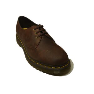 Dr Martens 1461 Waxed Full Grain Chestnut Brown