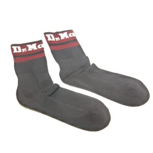 Alternative view of Dr Martens Athletic Logo Sock Black/Cherry Red/White Blend