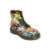 Dr Martens 1460 Junior Black Floral Mash Up 6 P1330190