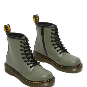Dr Martens 1460 Junior Smooth Khaki Green 9 Dr Martens 1460 Junior Smooth Khaki Green - Image 5