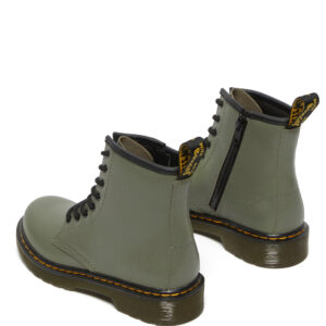 Dr Martens 1460 Junior Smooth Khaki Green 8 Dr Martens 1460 Junior Smooth Khaki Green - Image 4
