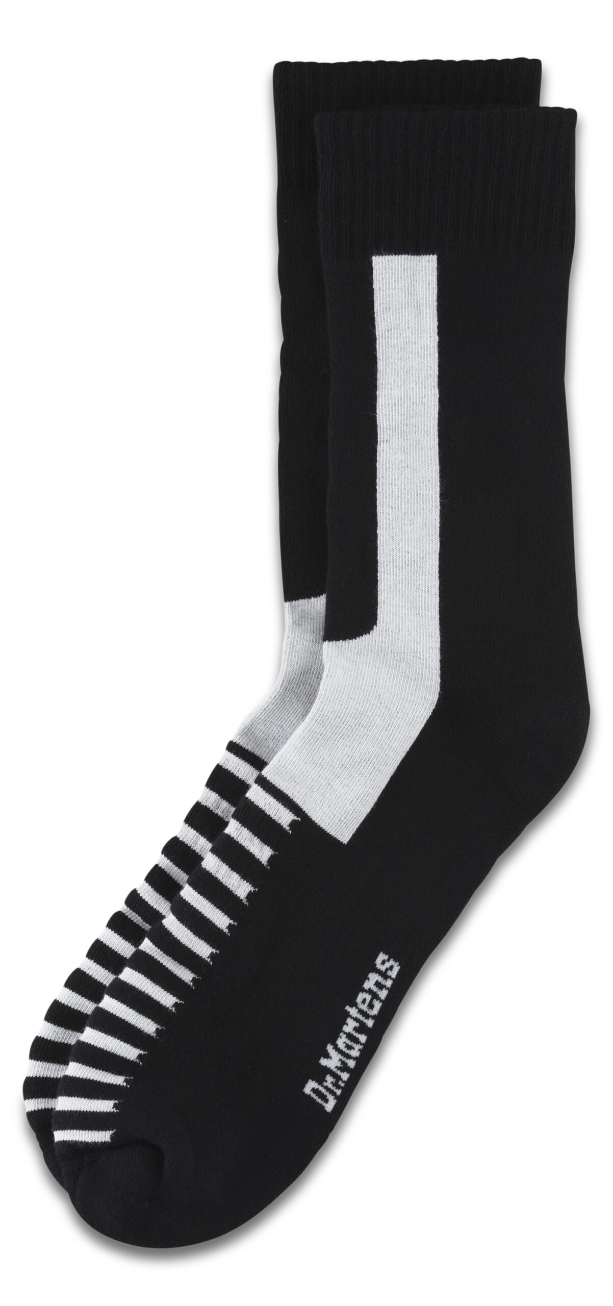 Dr Martens Double Doc Sock Black/White 1 Dr Martens Double Doc Sock Black/White