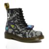 Dr Martens 1460 Toddler/Junior Space Hydro Black/Grey 9 27889057.01