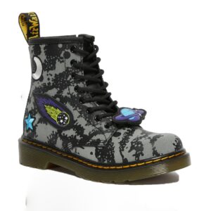 Dr Martens 1460 Toddler/Junior Space Hydro Black/Grey