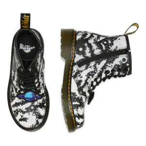 Alternative view of Dr Martens 1460 Toddler/Junior Space Hydro Black/Grey
