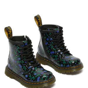 Alternative view of Dr Martens 1460 Junior Mystic Garden Floral Patent Lamper Black Multi