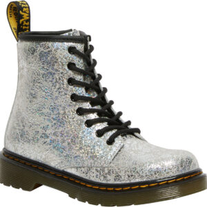 Dr Martens 1460 Junior Grey Disco Crinkle