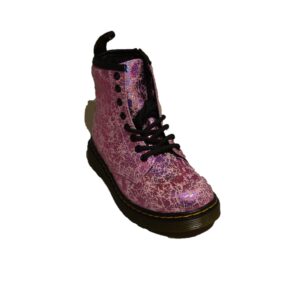 Dr Martens 1460 Junior Pink Disco Crinkle