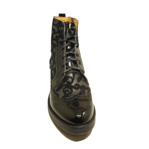 Embassy London (Shoe Embassy) Hatter Black Floral 6 Embassy London (Shoe Embassy) Hatter Black Floral - Image 3