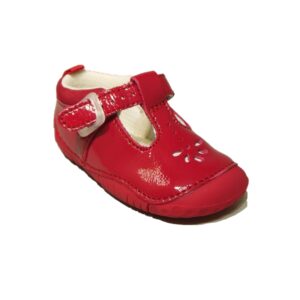 Start Rite Baby Bubble Ruby Red Patent (looks pink)