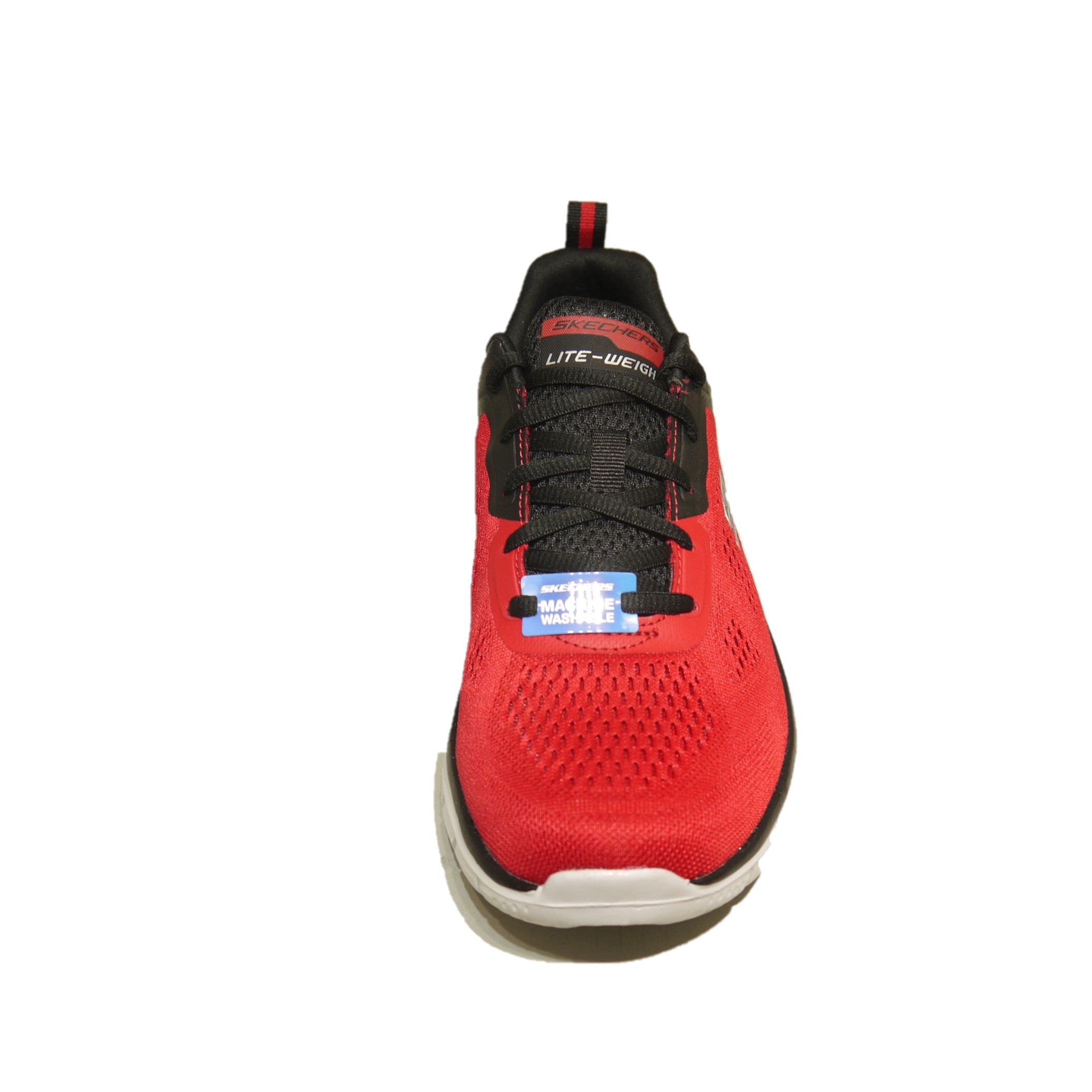 Skechers Track - Broader Red/Black 3 Skechers Track - Broader Red/Black - Image 3