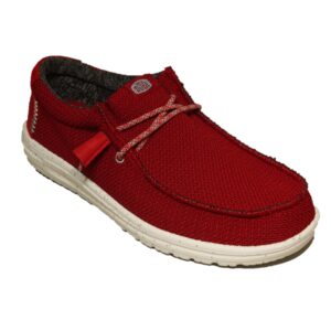 Hey Dude Wally Sport Mesh Red