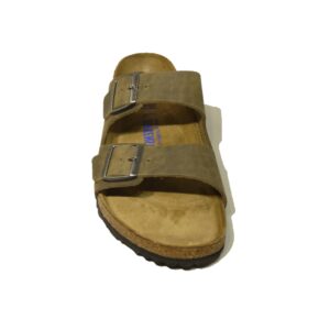 Birkenstock Arizona Leather Faded Khaki 6 Birkenstock Arizona Leather Faded Khaki - Image 3