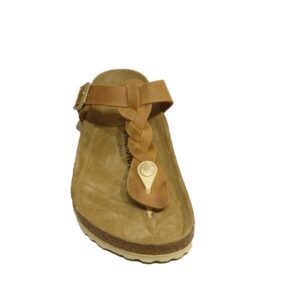 Birkenstock Gizeh Cognac Oiled Leather 6 Birkenstock Gizeh Cognac Oiled Leather - Image 3