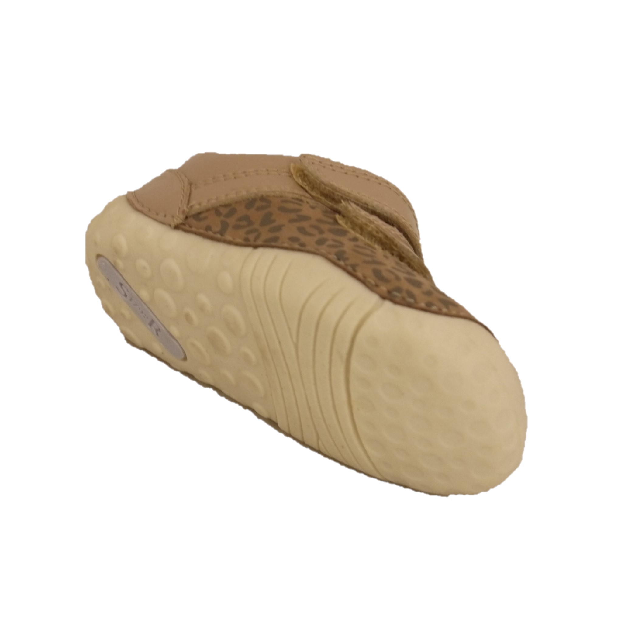 Start Rite Little Smile Taupe Patent/Leopard Nubuck 2 Start Rite Little Smile Taupe Patent/Leopard Nubuck - Image 2