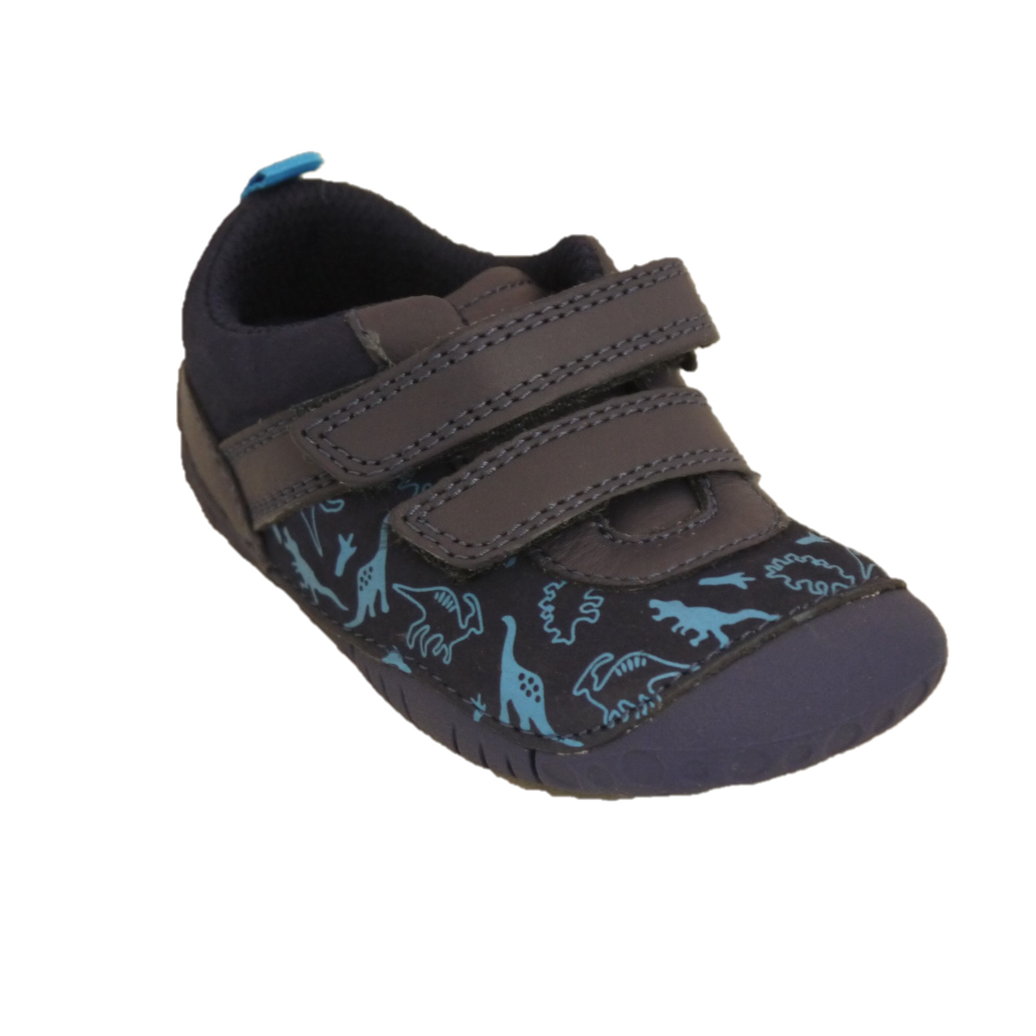 Start Rite Roar French Navy Dino Nubuck/Leather 1 Start Rite Roar French Navy Dino Nubuck/Leather