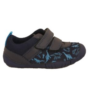 Start Rite Roar French Navy Dino Nubuck/Leather 7 Start Rite Roar French Navy Dino Nubuck/Leather - Image 4