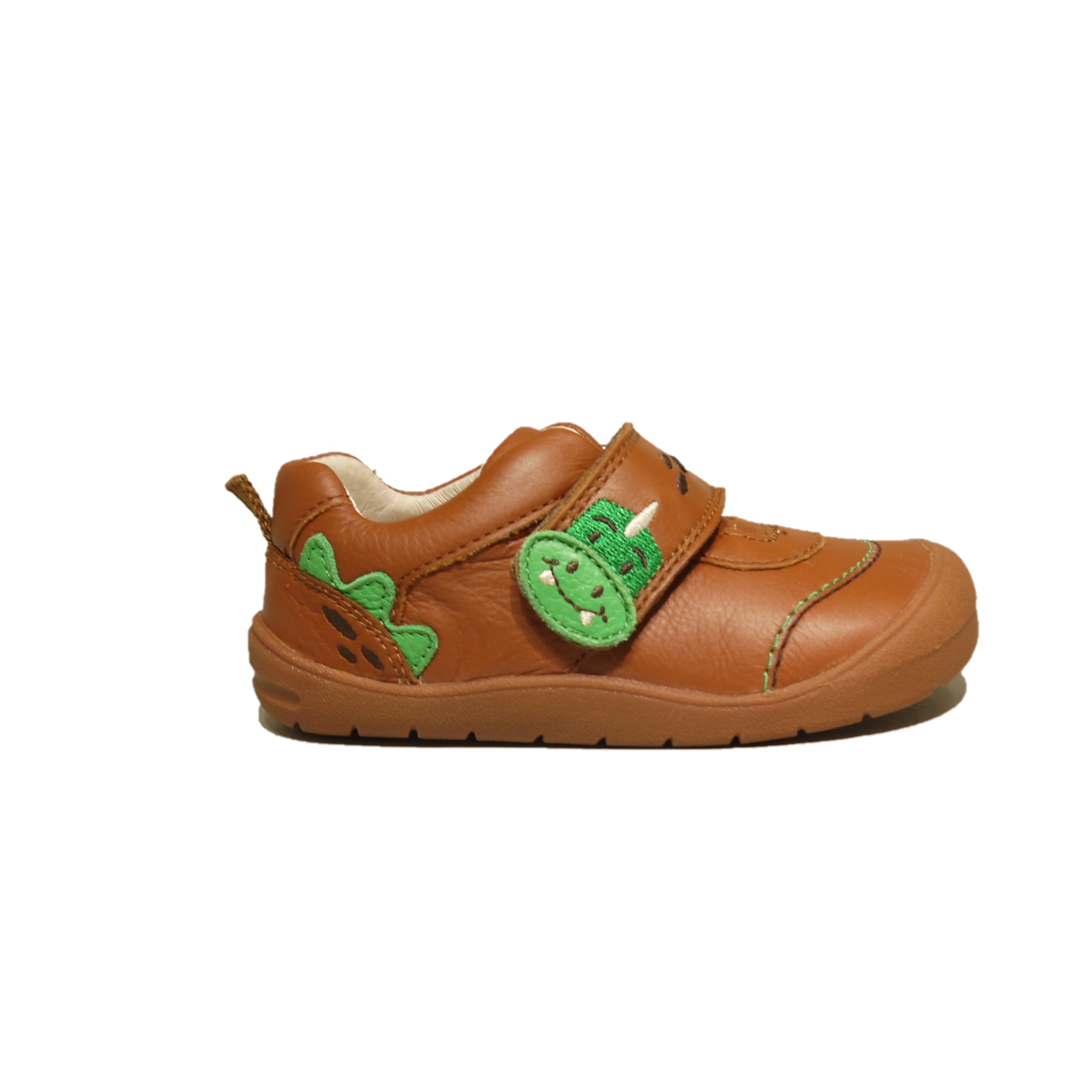 Start Rite Stampede Tan/Green 4 Start Rite Stampede Tan/Green - Image 4