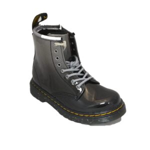 Dr Martens 1460 T/J Black and Silver Glitter Gradient