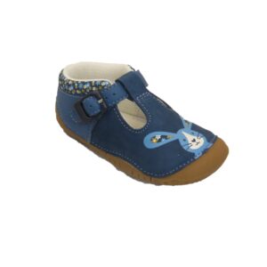 Start Rite Little Paws Blue Nubuck/Leather