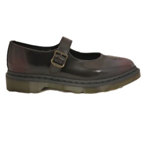 Dr Martens Elphie Mary Jane Cherry Red Arcadia - Image 4
