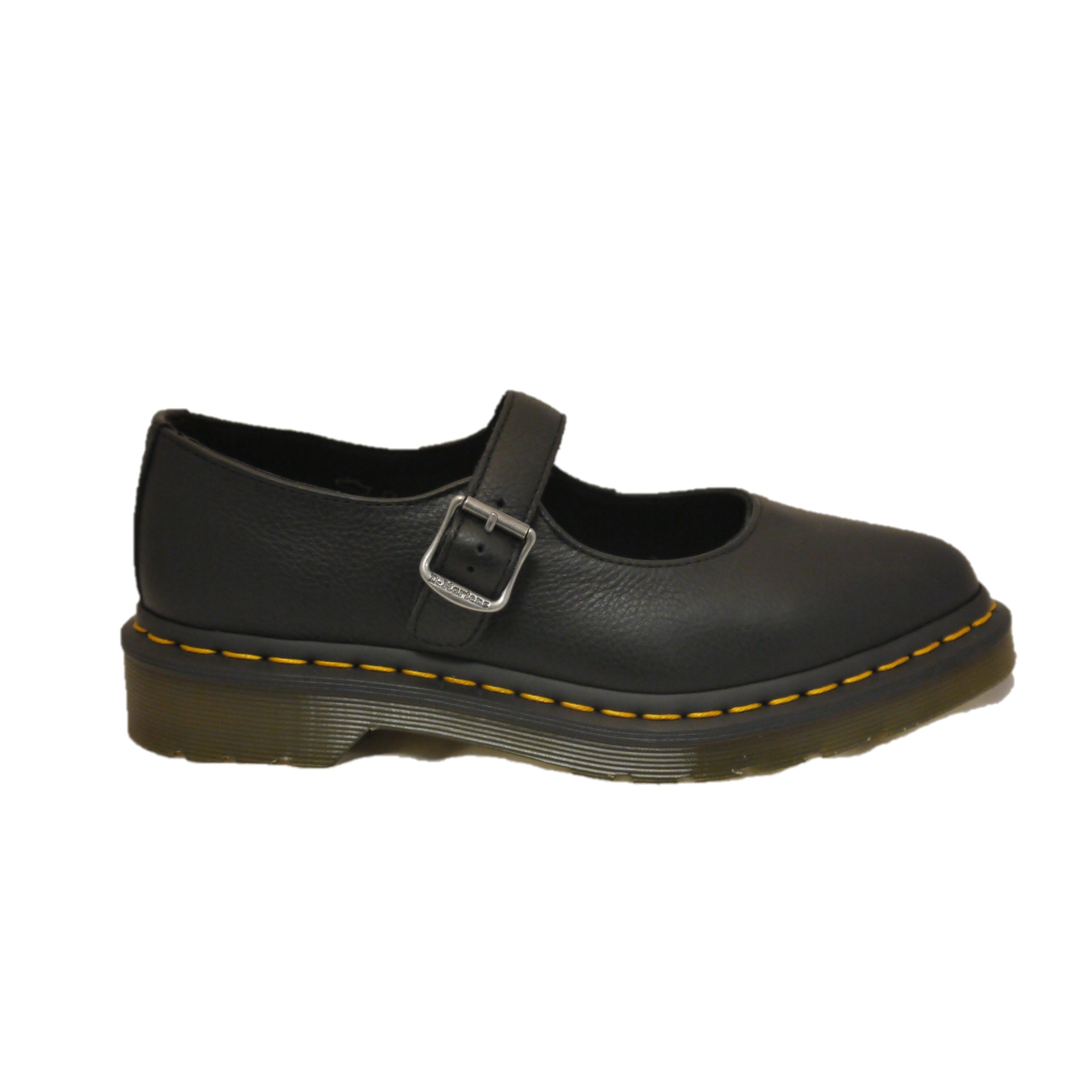 Dr Martens Elphie Black Virginia 4 Dr Martens Elphie Black Virginia - Image 4