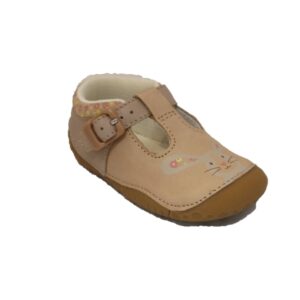 Start Rite Little Paws Taupe Bunny