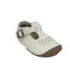 Clarks Tiny Skip White Patent 8 P1400501