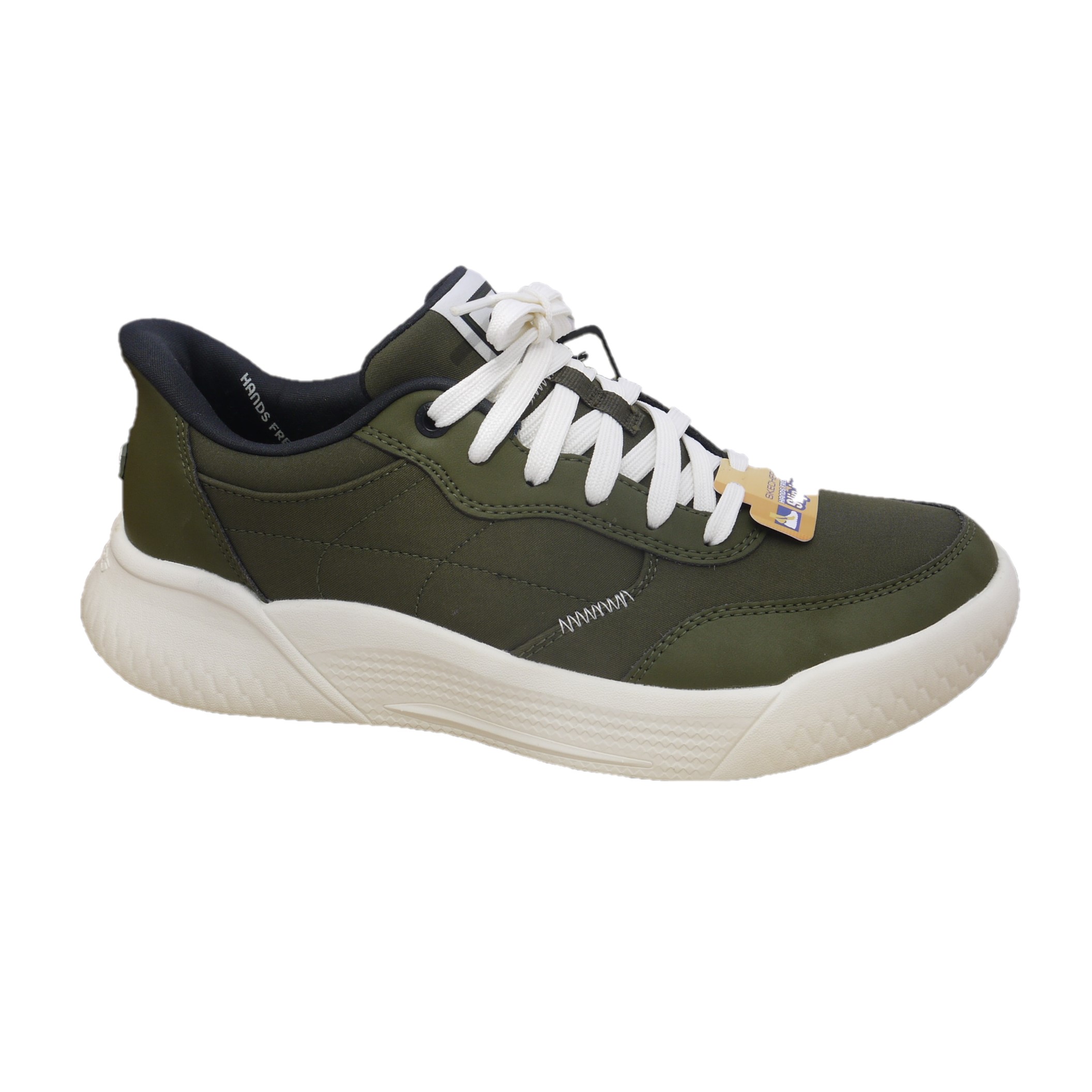 Skechers Slip-ins Relaxed Fit: Cyrus Raiden Olive 4 Skechers Slip-ins Relaxed Fit: Cyrus Raiden Olive - Image 4