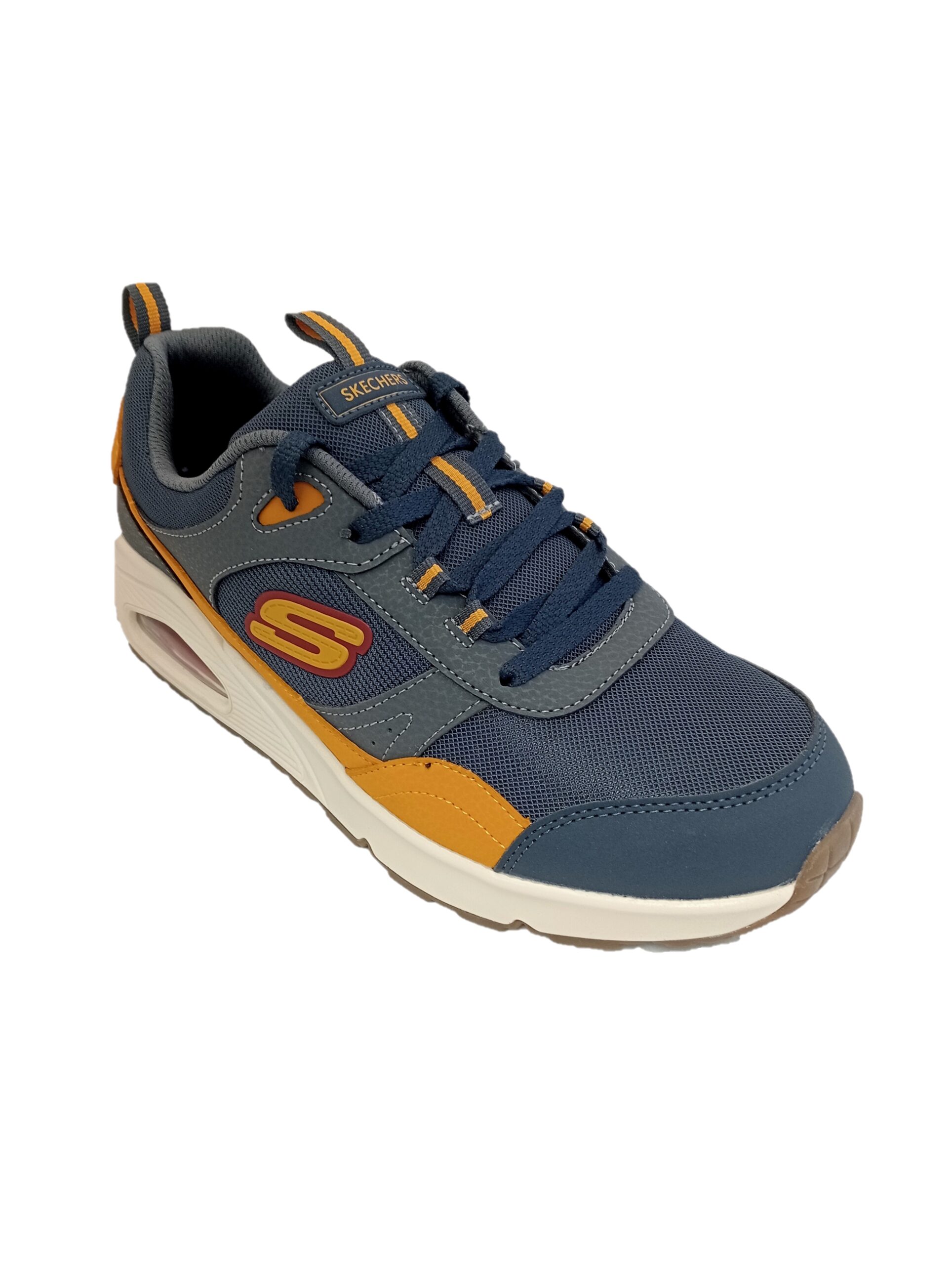 Skechers Uno Retro Groove Navy/Yellow 1 Skechers Uno Retro Groove Navy/Yellow