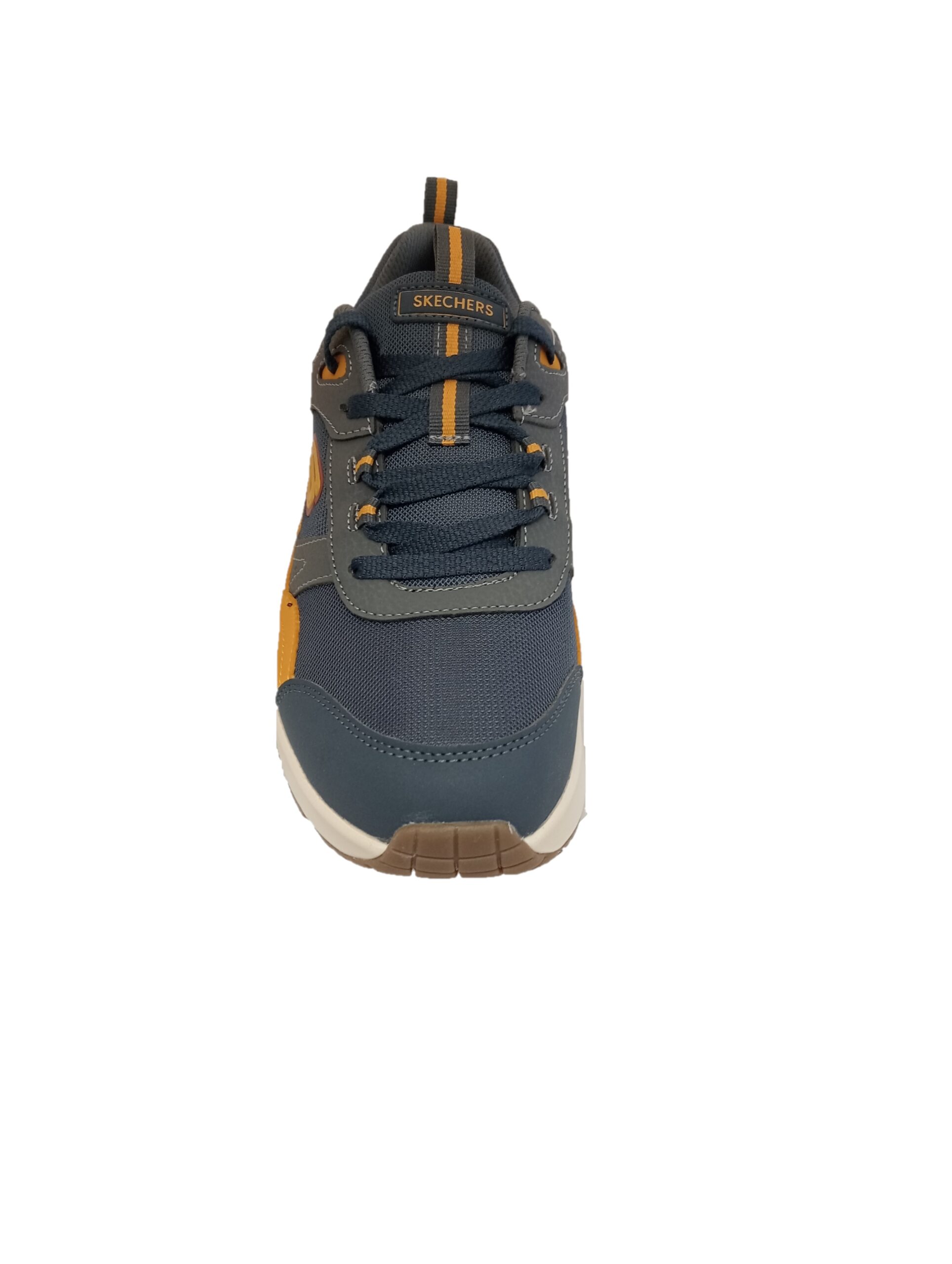 Skechers Uno Retro Groove Navy/Yellow 3 Skechers Uno Retro Groove Navy/Yellow - Image 3