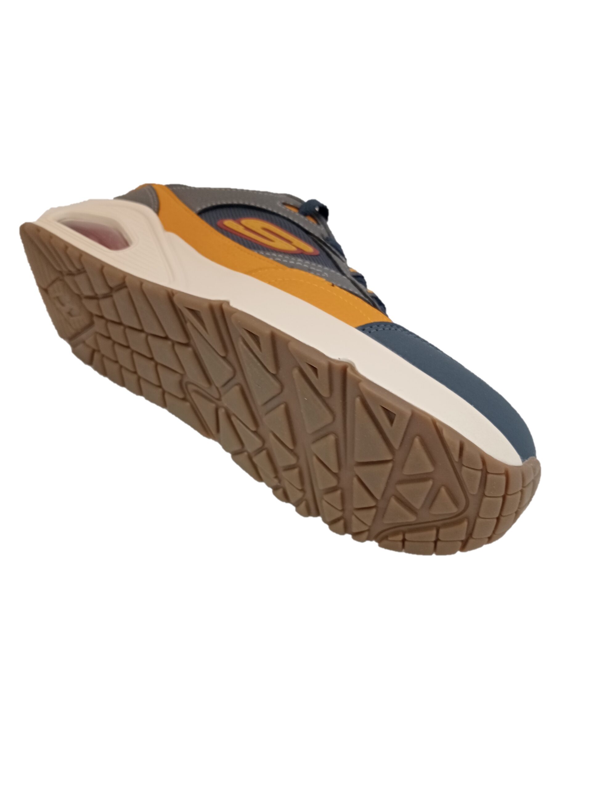 Skechers Uno Retro Groove Navy/Yellow 2 Skechers Uno Retro Groove Navy/Yellow - Image 2