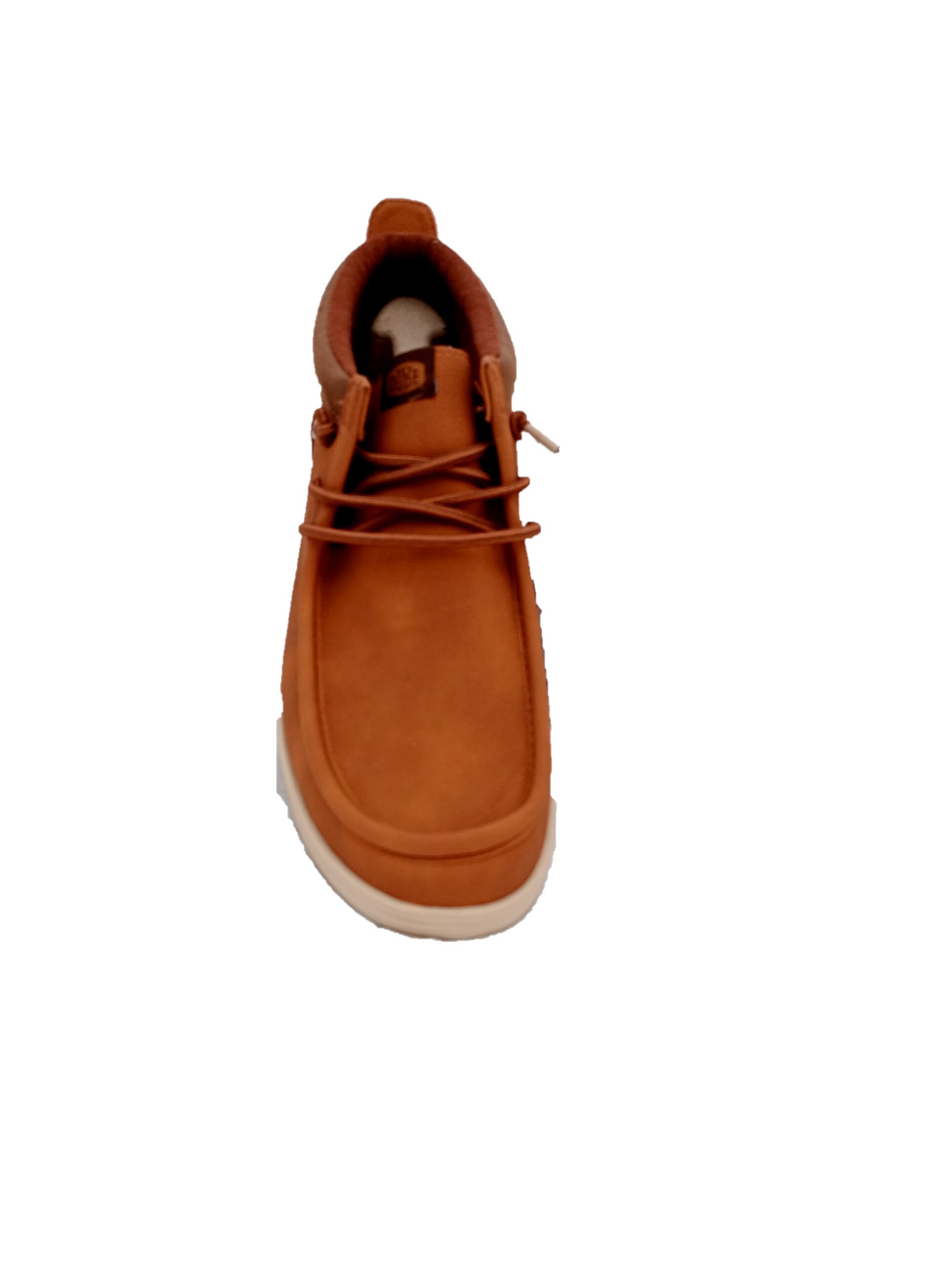 Hey Dude Wally Mid GripR Classic Cognac/Tan 3 Hey Dude Wally Mid GripR Classic Cognac/Tan - Image 3