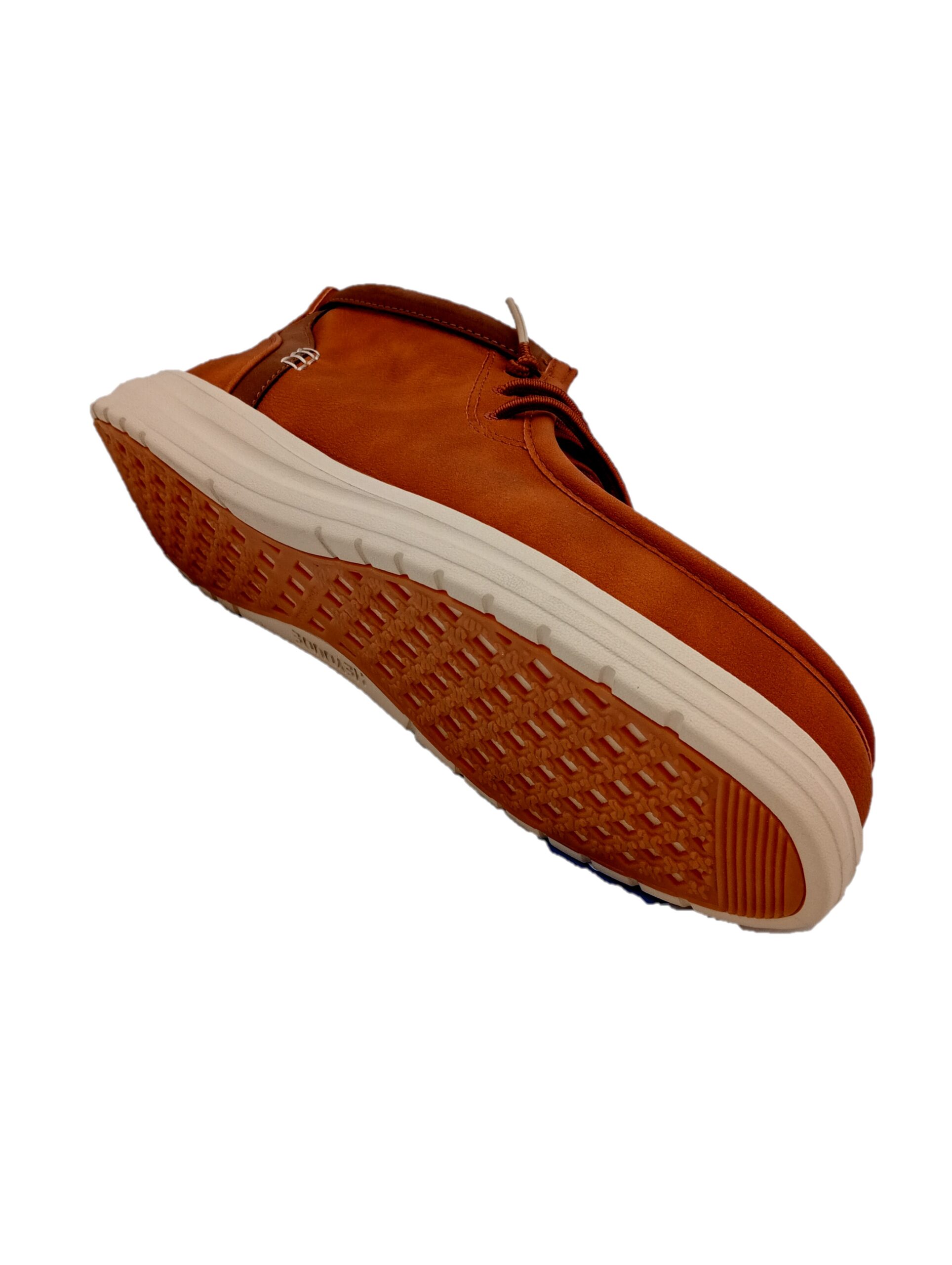 Hey Dude Wally Mid GripR Classic Cognac/Tan 2 Hey Dude Wally Mid GripR Classic Cognac/Tan - Image 2