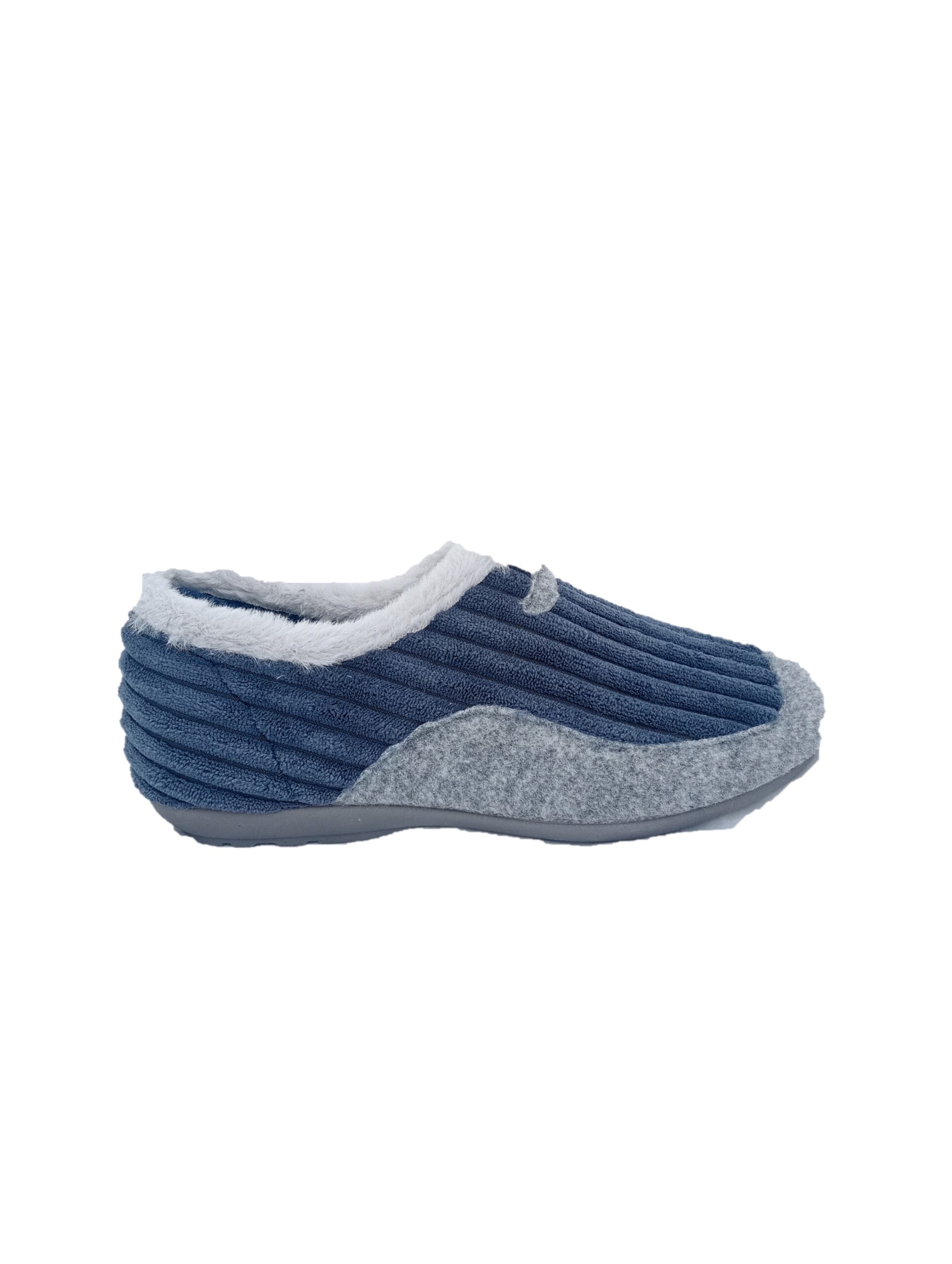 DB Shoes Snug Navy/Grey 4 DB Shoes Snug Navy/Grey - Image 4