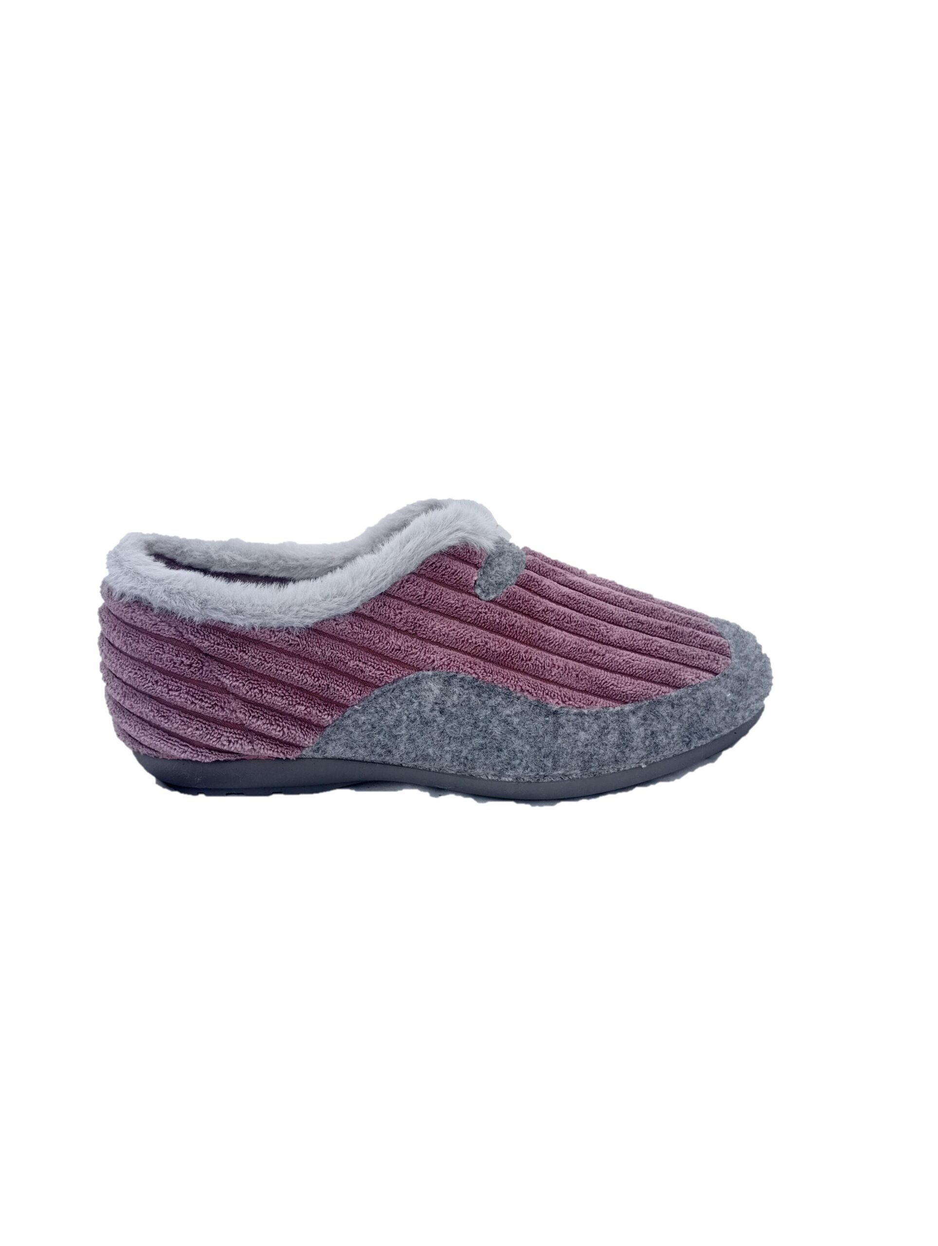 DB Shoes Snug Pink/Grey 4 DB Shoes Snug Pink/Grey - Image 4