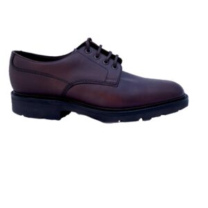 Loake Ryde Dark Brown Waxy Leather - Image 4