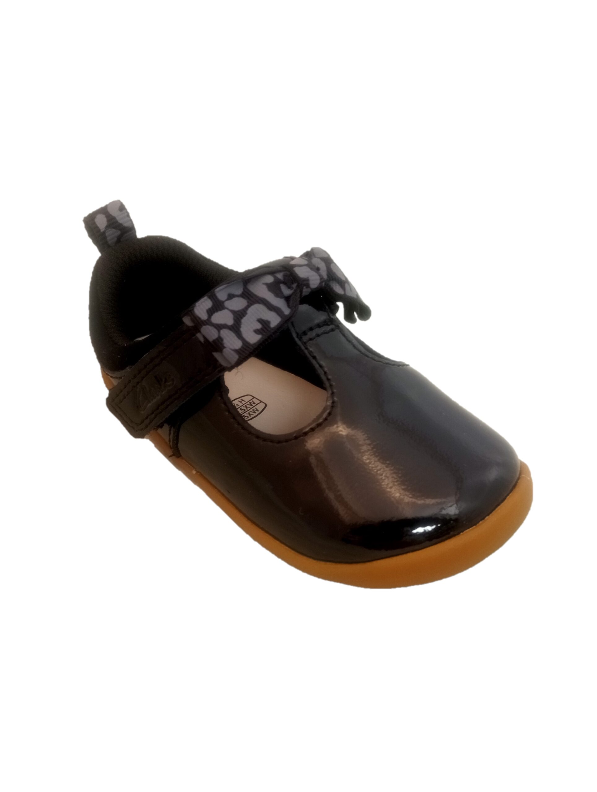 Clarks Roamer Trim T Black Patent 1 Clarks Roamer Trim T Black Patent