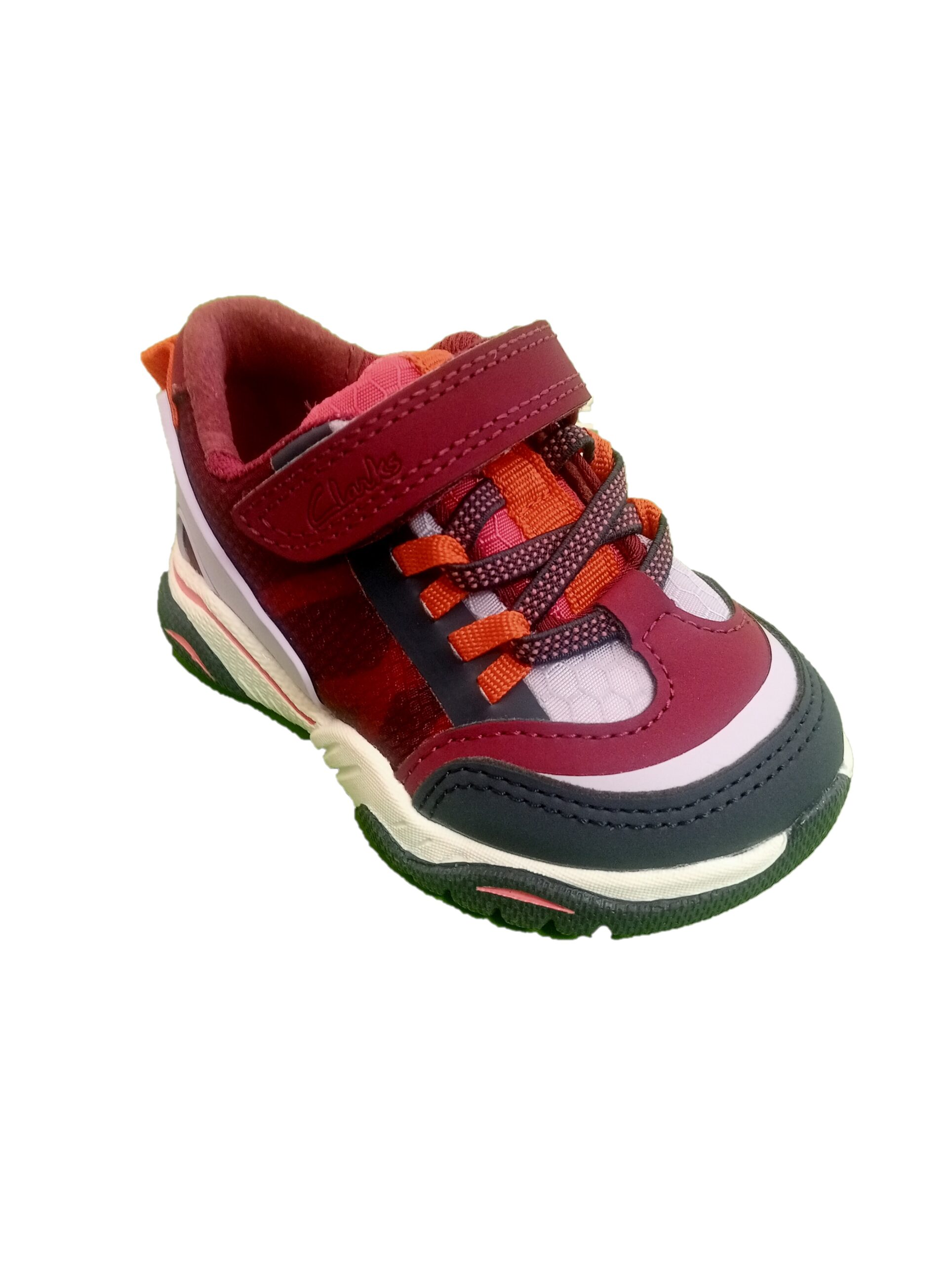 Clarks Feather Track T Berry Combi 1 Clarks Feather Track T Berry Combi