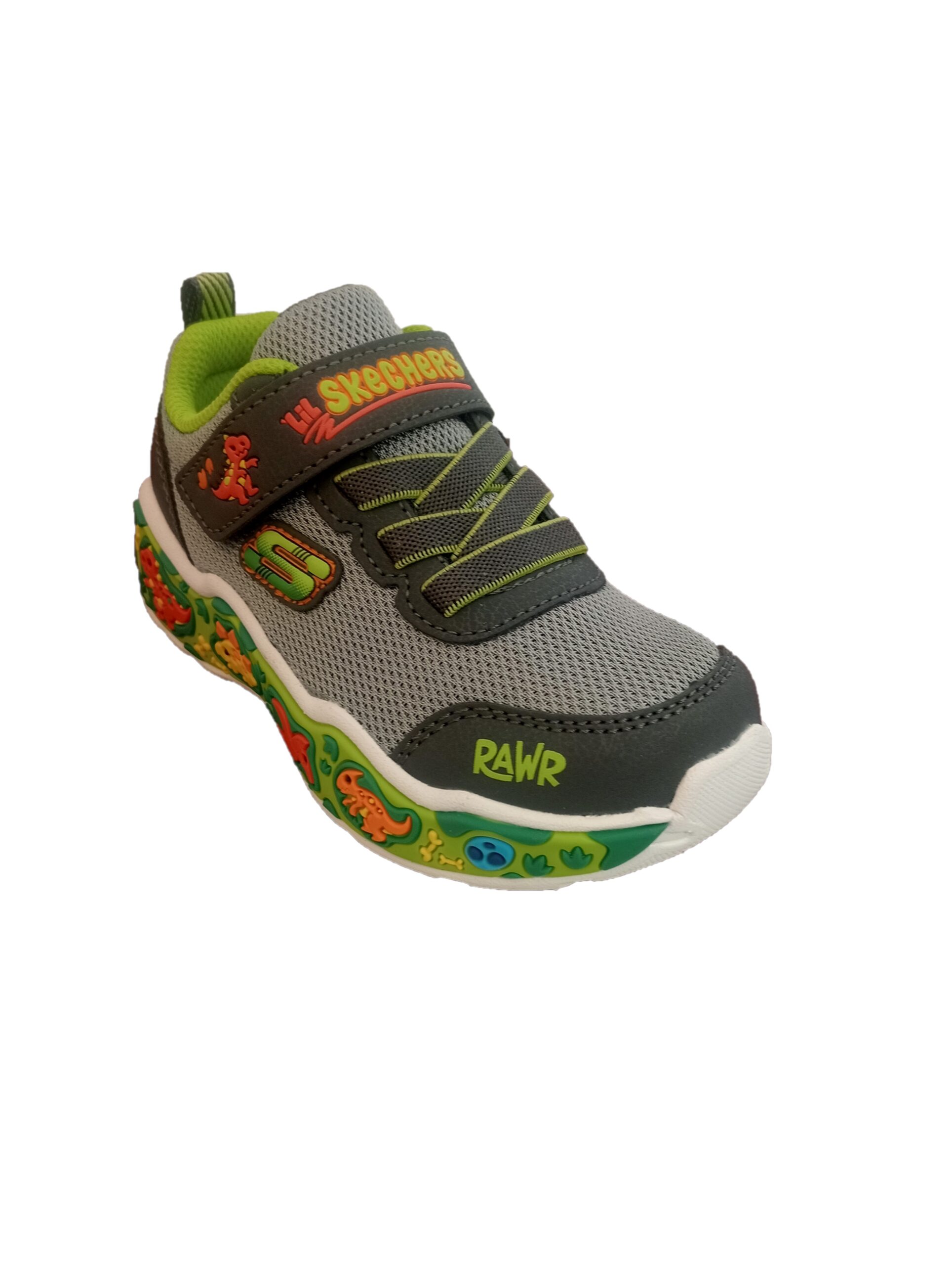 Skechers Play Scene Charcoal/Lime 1 Skechers Play Scene Charcoal/Lime