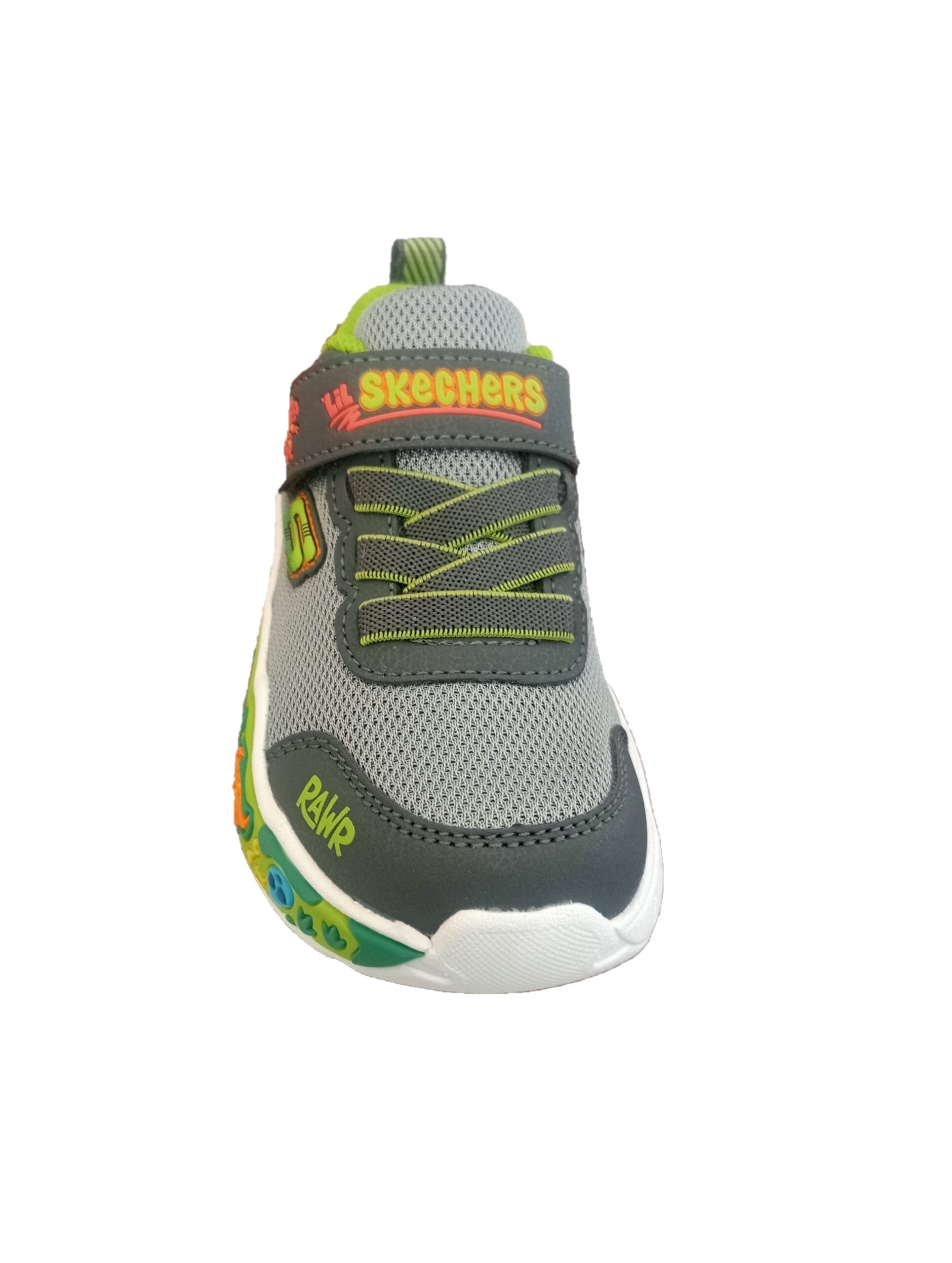 Skechers Play Scene Charcoal/Lime 3 Skechers Play Scene Charcoal/Lime - Image 3