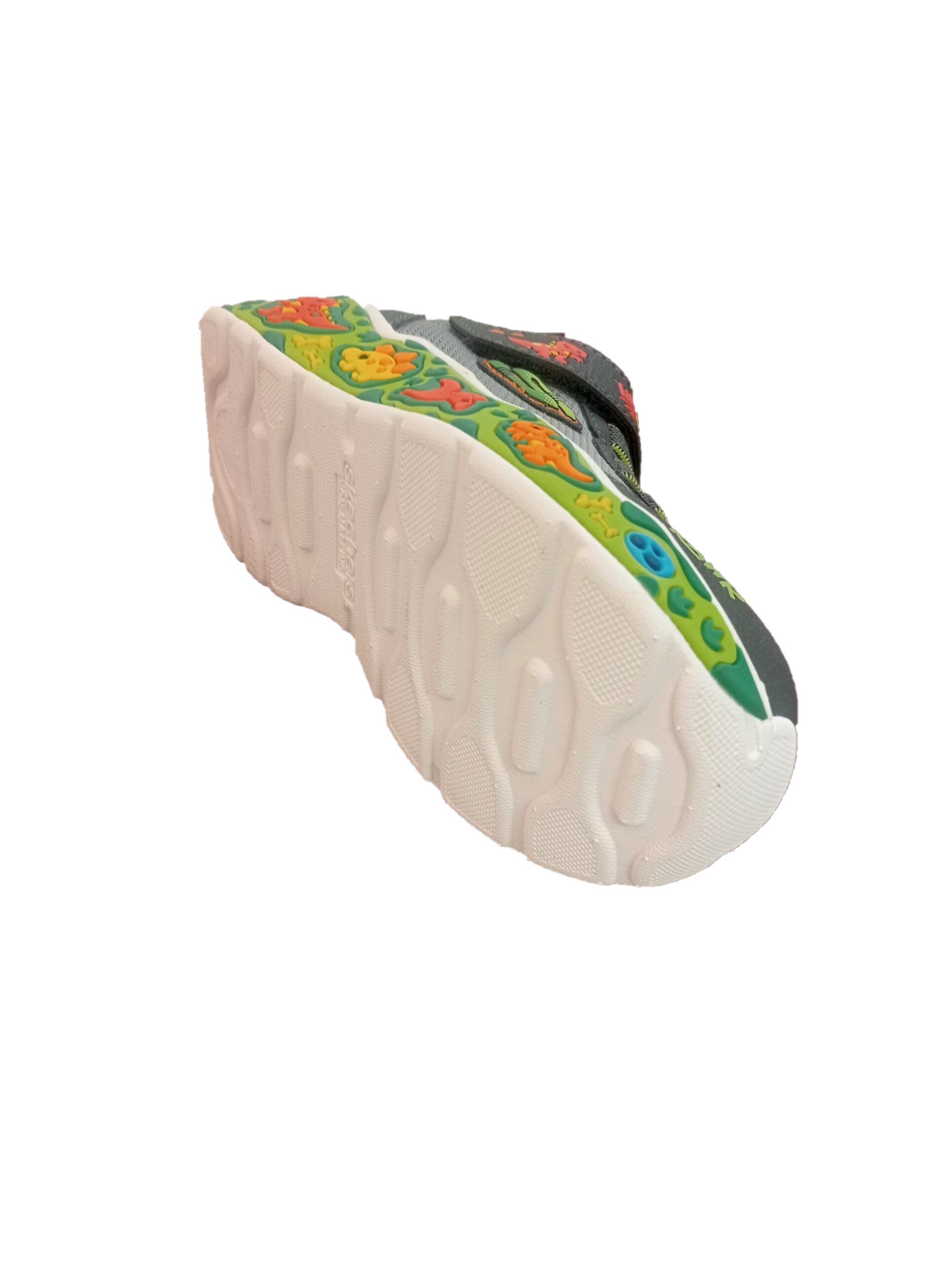 Skechers Play Scene Charcoal/Lime 2 Skechers Play Scene Charcoal/Lime - Image 2