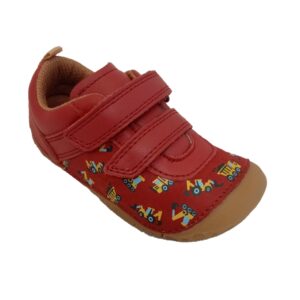Start Rite Little Smile Red Leather/Nubuck Digger