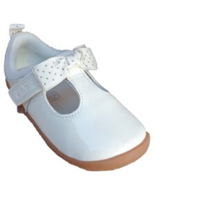Clarks Roamer Trim T Off White Patent